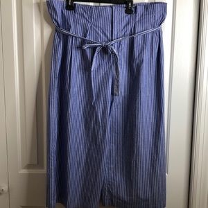 A new day wide leg pants size 22W blue and white